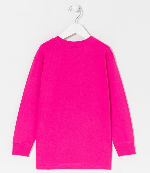 Blusa Infantil con Estampado del Snoopy - Talle 5 a 14 años Rosado 2