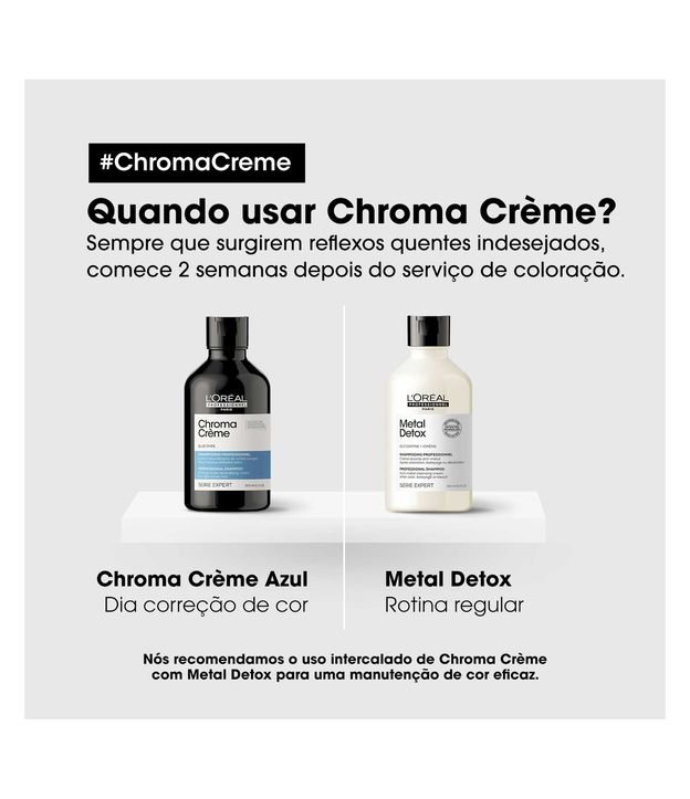 Shampoo Chroma Crème Azul 300ML 7