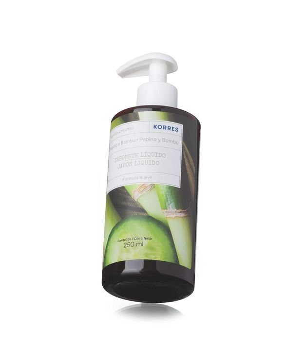 Sabonete Liquido de Pepino e Bambu Korres 250ml 2