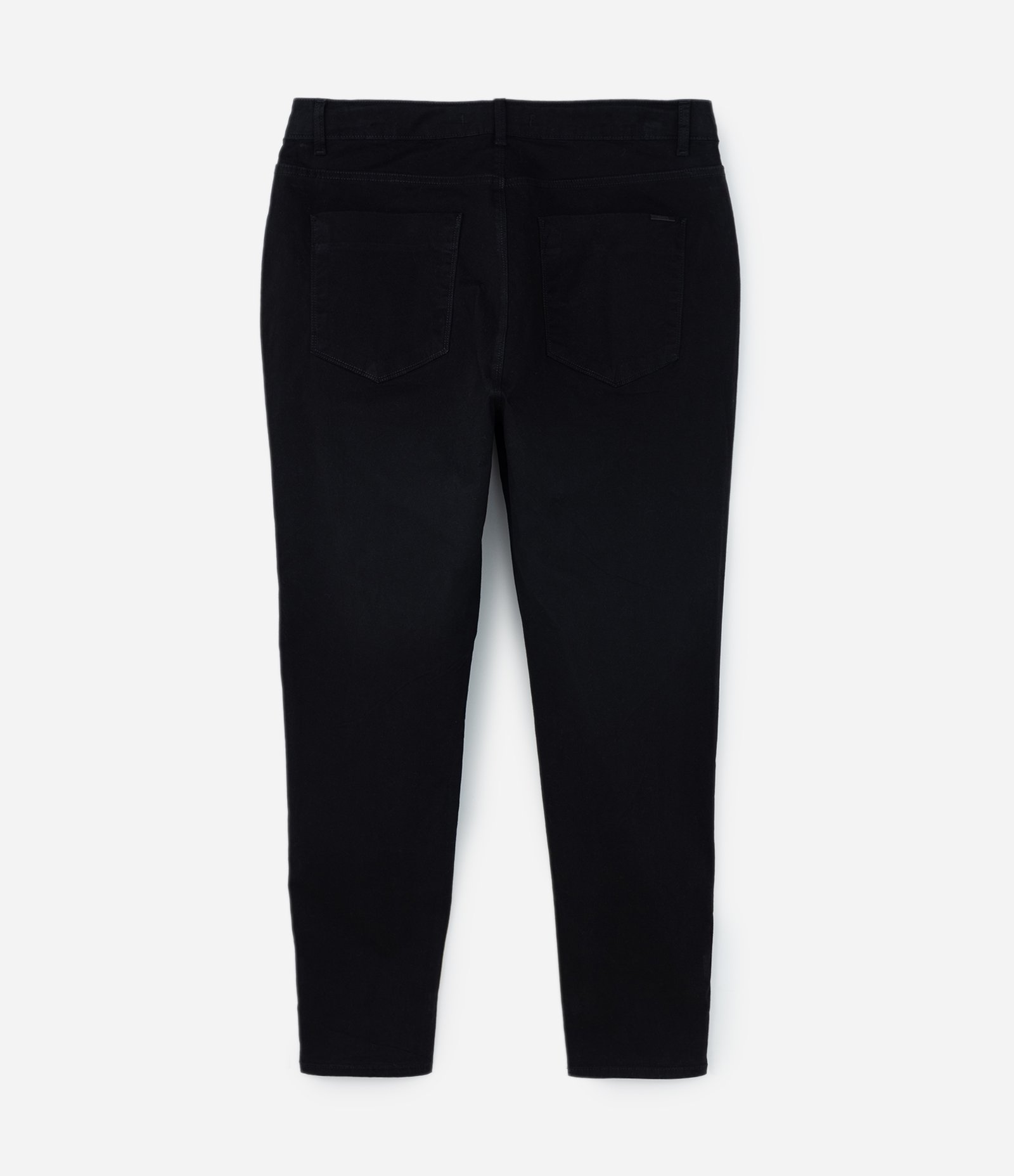 Calça Skinny Básica em Sarja Curve & Plus Size Preto 8