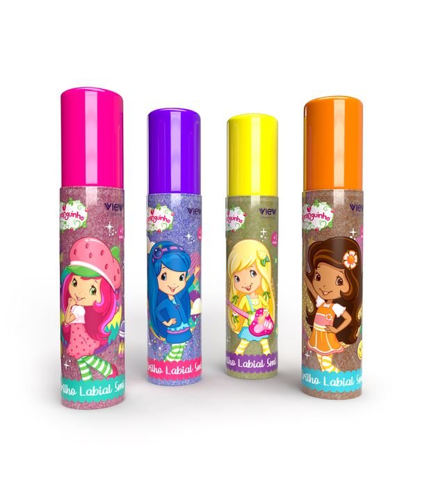 Brilho Labial Infantil na Cartela Moranguinho View