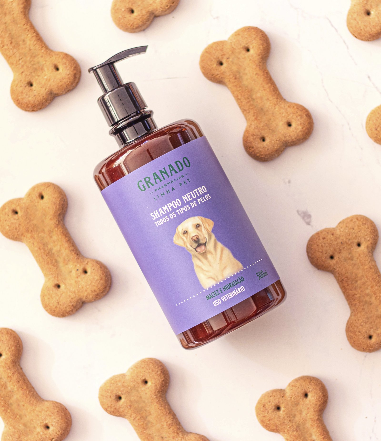 Shampoo Neutro Pet Granado  500ml 1