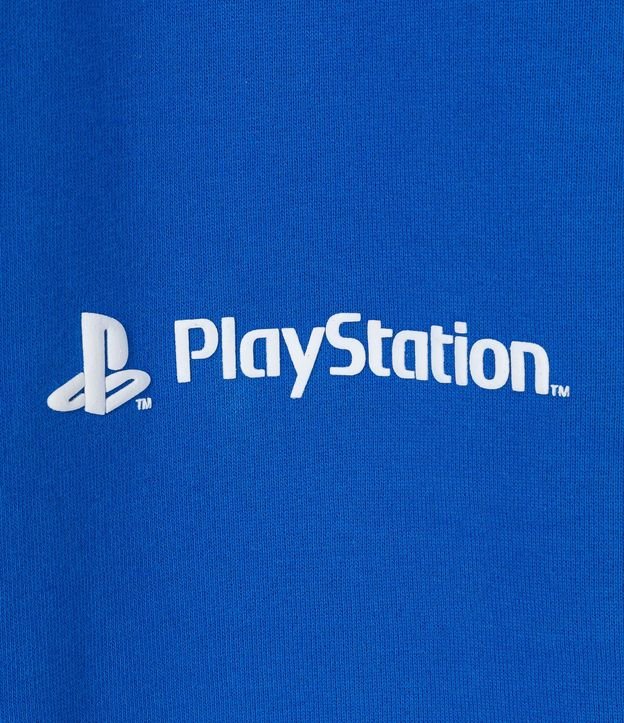 Calça Infantil com Estampa PlayStation - Tam 9 a 14 anos Azul 4