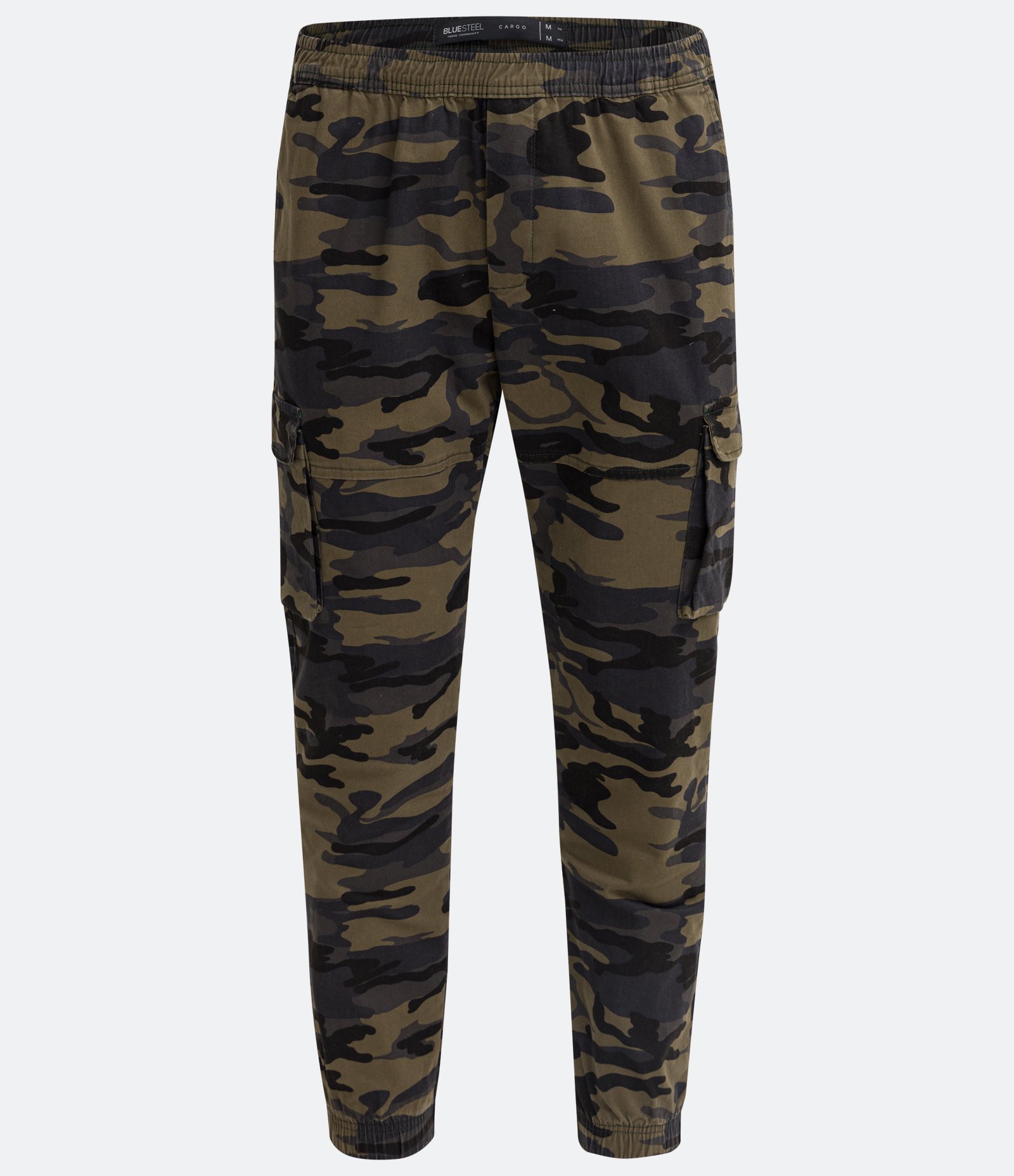 Calça Jogger Cargo em Sarja com Cós Elástico e Barra Ajustada 7