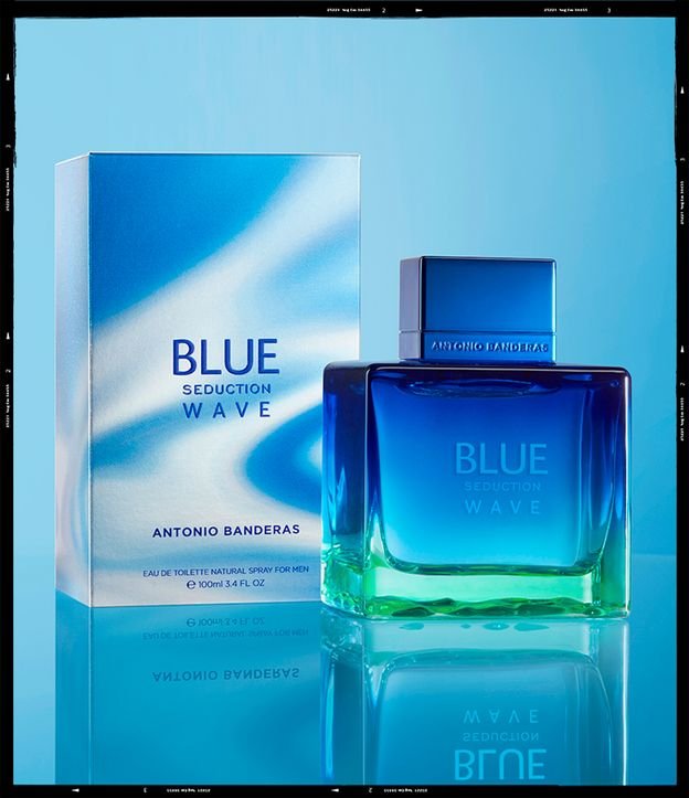 Perfume Antonio Banderas Blue Seduction Wave for Men EDT 100ml 4