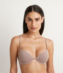Sutiã Push-Up em Microfibra com Bojo