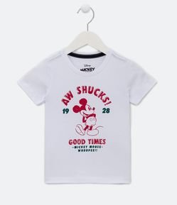 Camiseta Infantil com Estampa do Mickey - Tam 1 a 5 anos