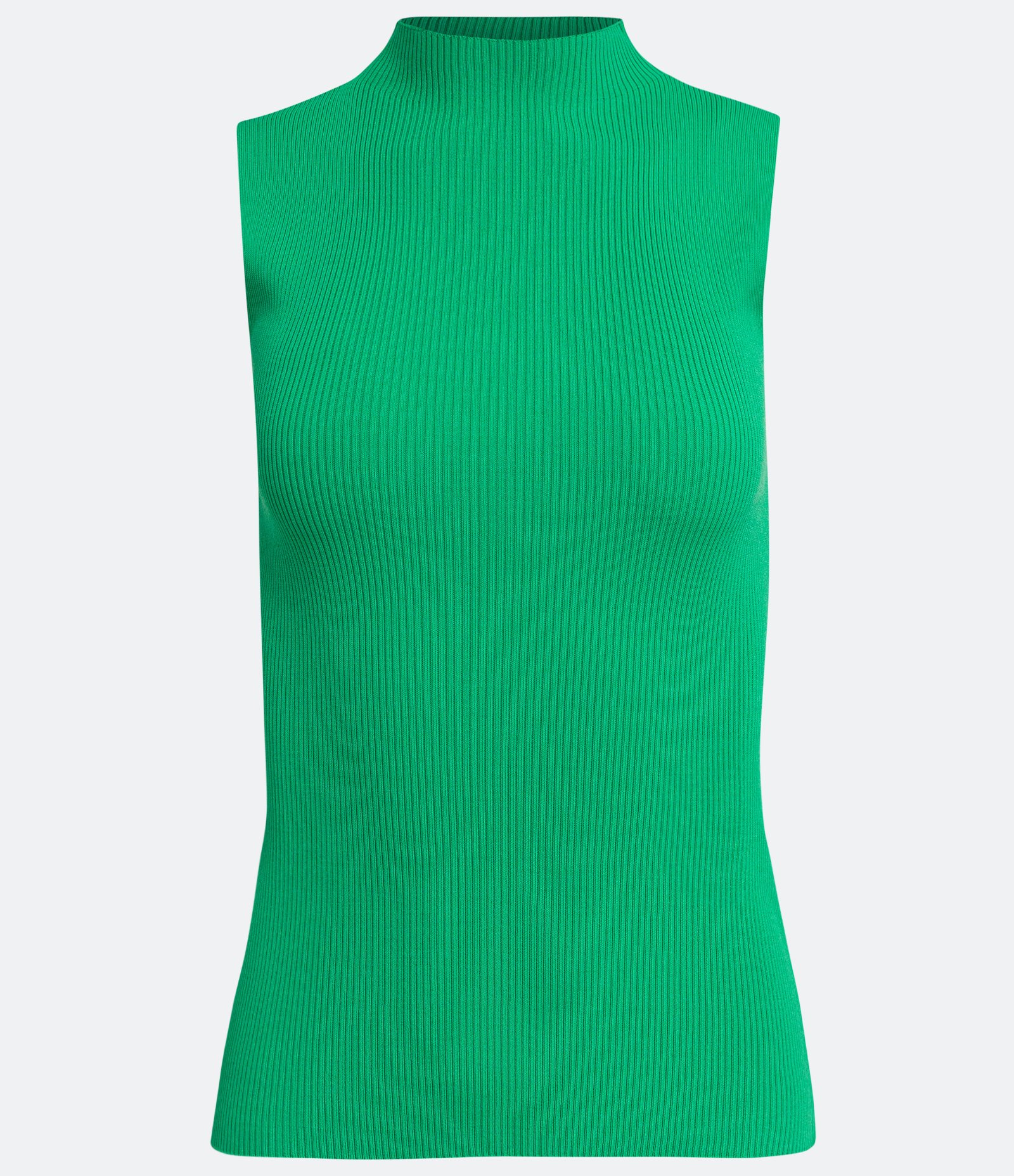 Blusa Regata Básica em Tricô com Gola Alta 5