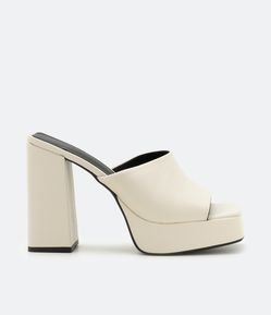 Sandália Meia Pata com Tira Única