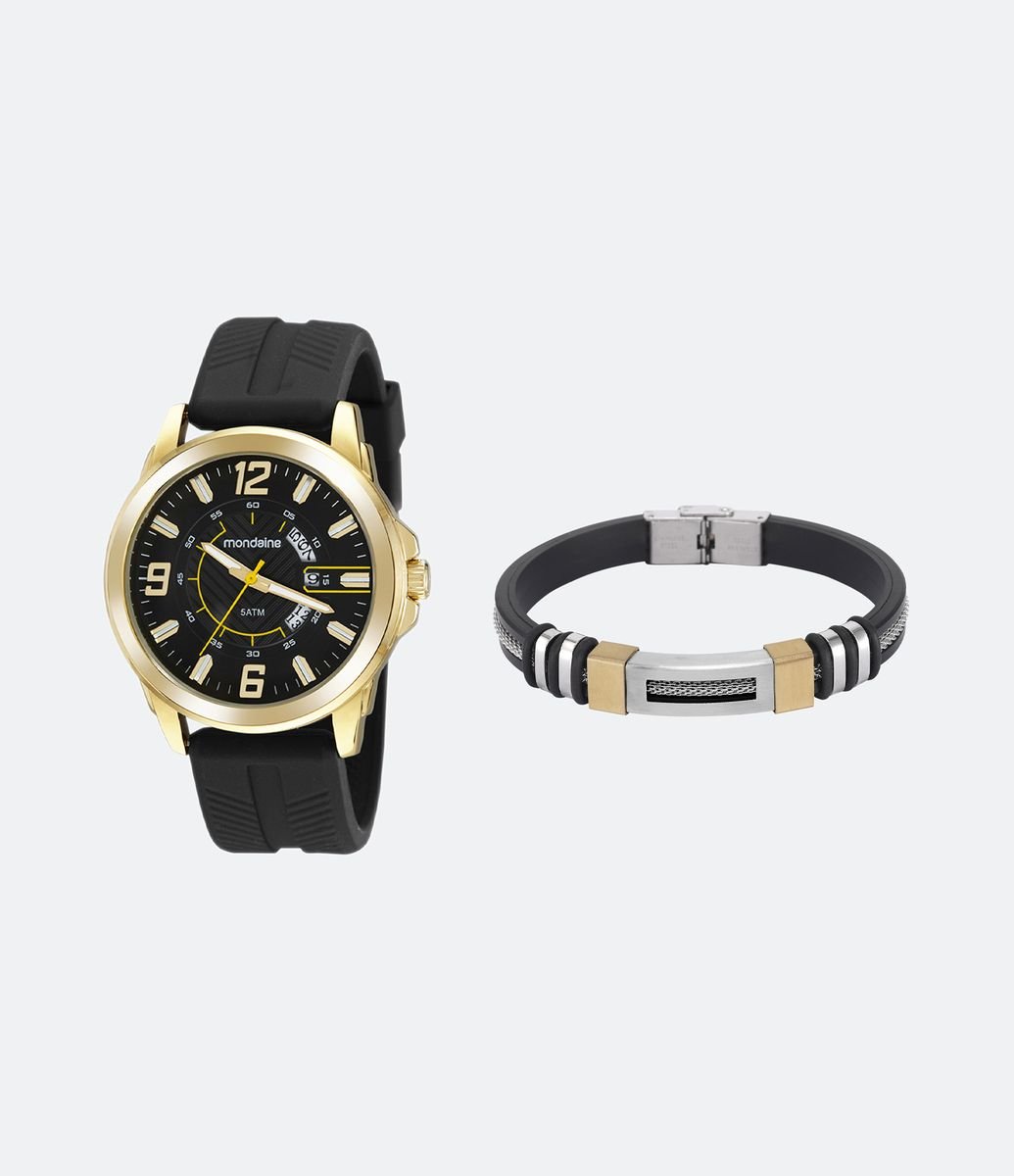 Kit Relógio Mondaine Feminino Com Pulseira 53759LPMVRE3K2 em Promoção |  Ofertas na Americanas