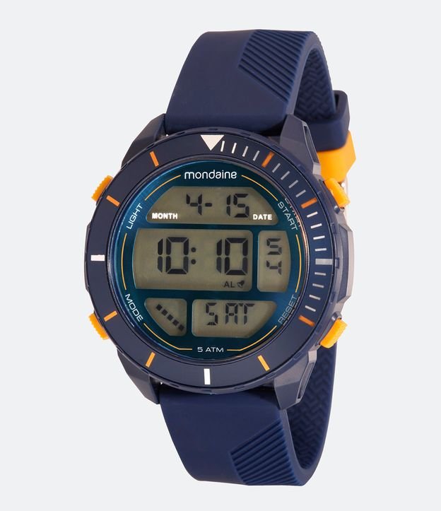 Relógio Mondaine Digital com Pulseira em Silicone  32318G0MVNV1 Azul 1