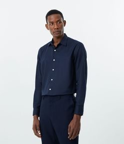 Camisa em Algodão com Textura Maquinetada