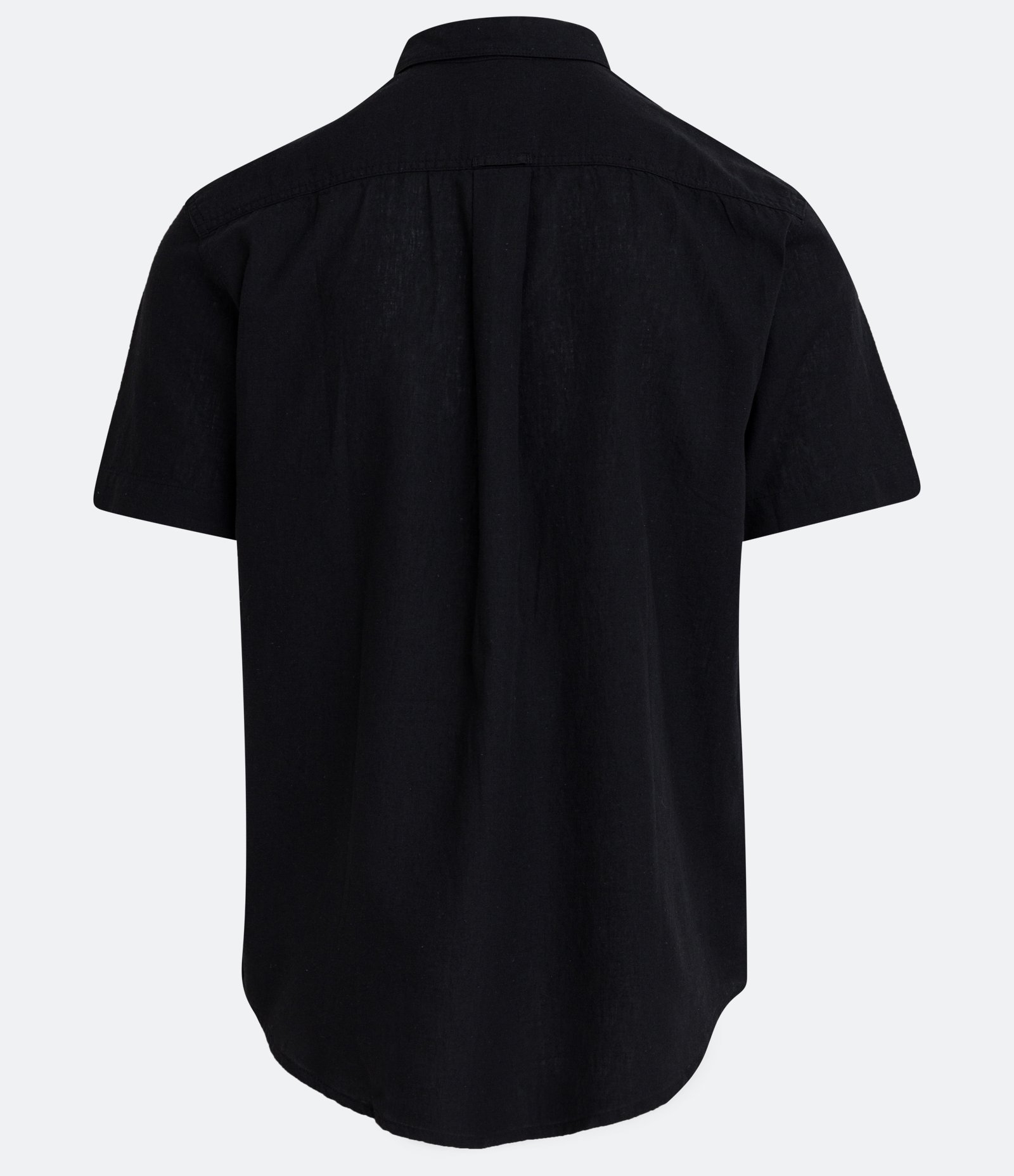 Camisa Comfort Básica em Linho com Manga Curta 6