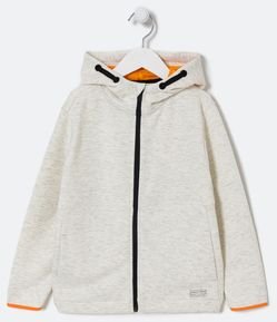 Jaqueta Infantil com Detalhe Neon - Tam 5 a 14 Anos