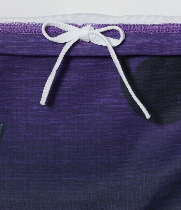 Sunga Boxer Infantil con Estampado Sasuke - Talle 5 a 14 años Violeta 3