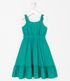 Imagem miniatura do produto Vestido Infantil en Viscosa con Lazo en la Espalda - Talle 5 a 14 años Verde 1