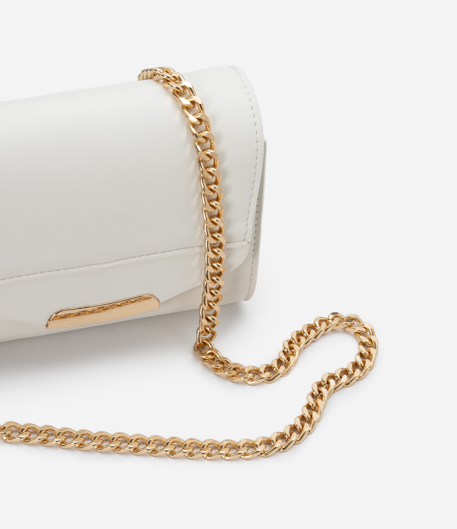Bolsa Transversal Camera Bag com Alça de Corrente Off White 6