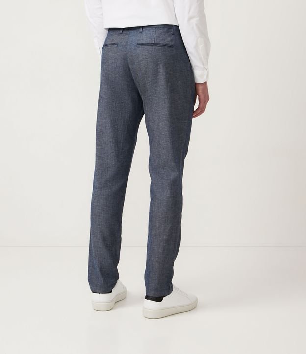 Pantalón Slim Jeans con Bolsillos Azul 4