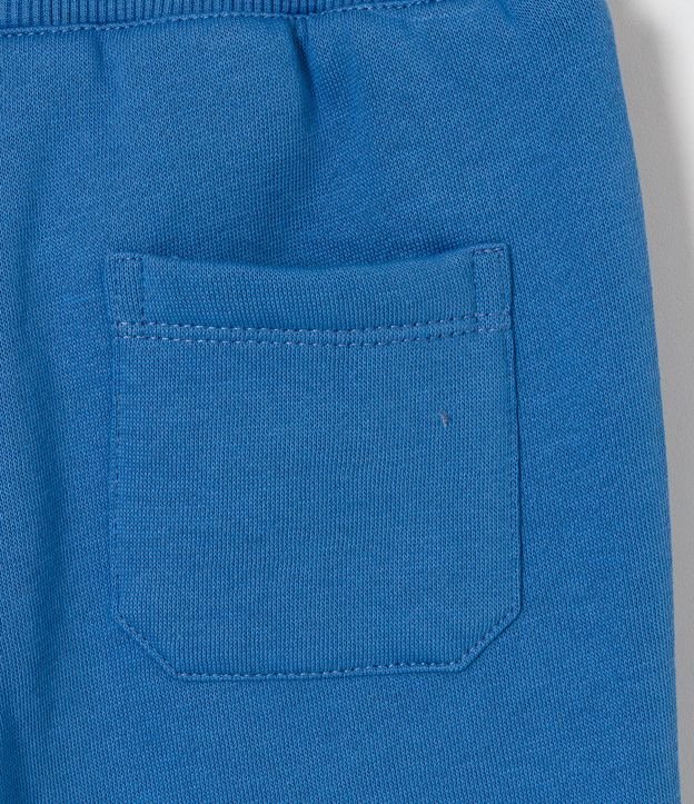 Pantalón Infantil con Recortes y Lazo - Talle 2 a 5 años Azul 5