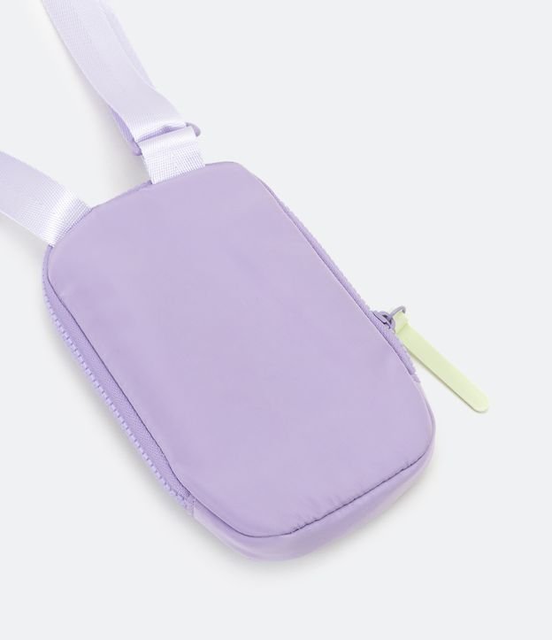 Bolso Cruzado Porta Celular con Tirante Ancho Negro 4
