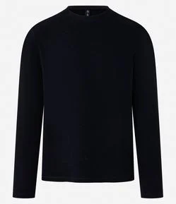 Camiseta Slim em Algodão com Textura Canelada