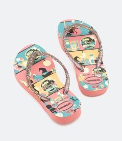 Chinelo Infantil com Tiras Slim Fashion Havaianas - Tam 23 ao 32