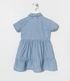 Imagem miniatura do produto Vestido Infantil en Jeans con Estampas Fofas - Talle 1 a 5 años Azul 2