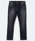 Imagem miniatura do produto Pantalón Skinny Jeans con Detalles Salpicados Negro 7
