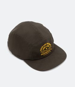 Boné em Algodão 5 Panel com Bordado Las Palmas