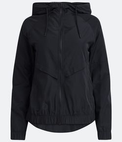 Jaqueta Corta-vento Esportiva com Capuz