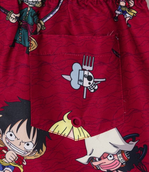 Camiseta Estampa One Piece Luffy Piticas Masculina e Juvenil