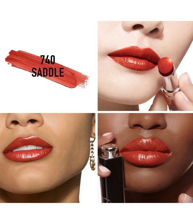 Batom Brilhante Addict Lipstick Dior 740 2