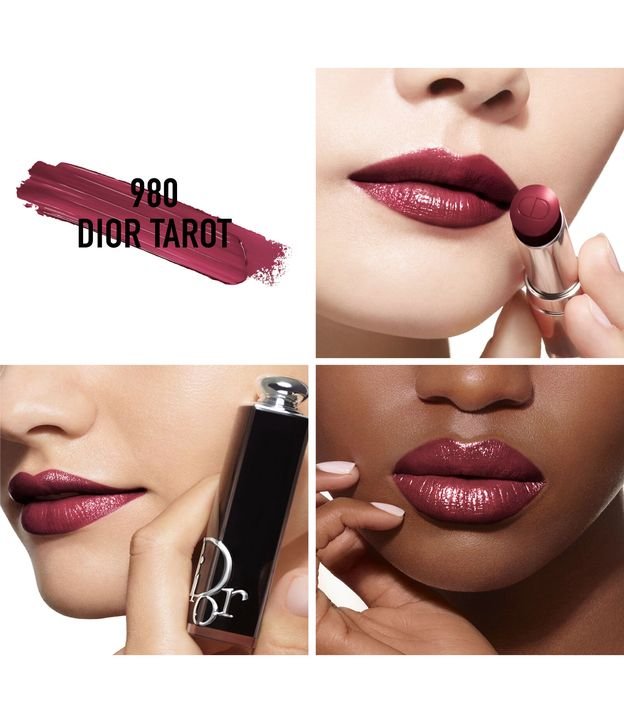 Batom Brilhante Addict Lipstick Dior 980 2