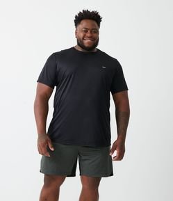 Bermuda Esportiva Tecnologia Dry com Cós Elástico e Recorte Lateral