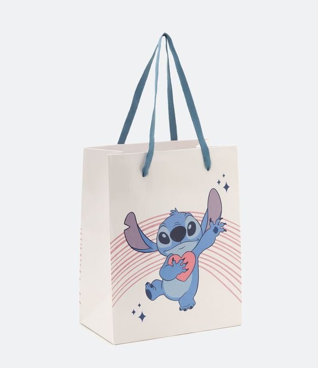 Embalagem de Presente com Estampa Stitch
