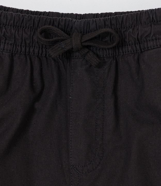 Pantalón Infantil con Recortes - Talle 5 a 14 años Negro 3