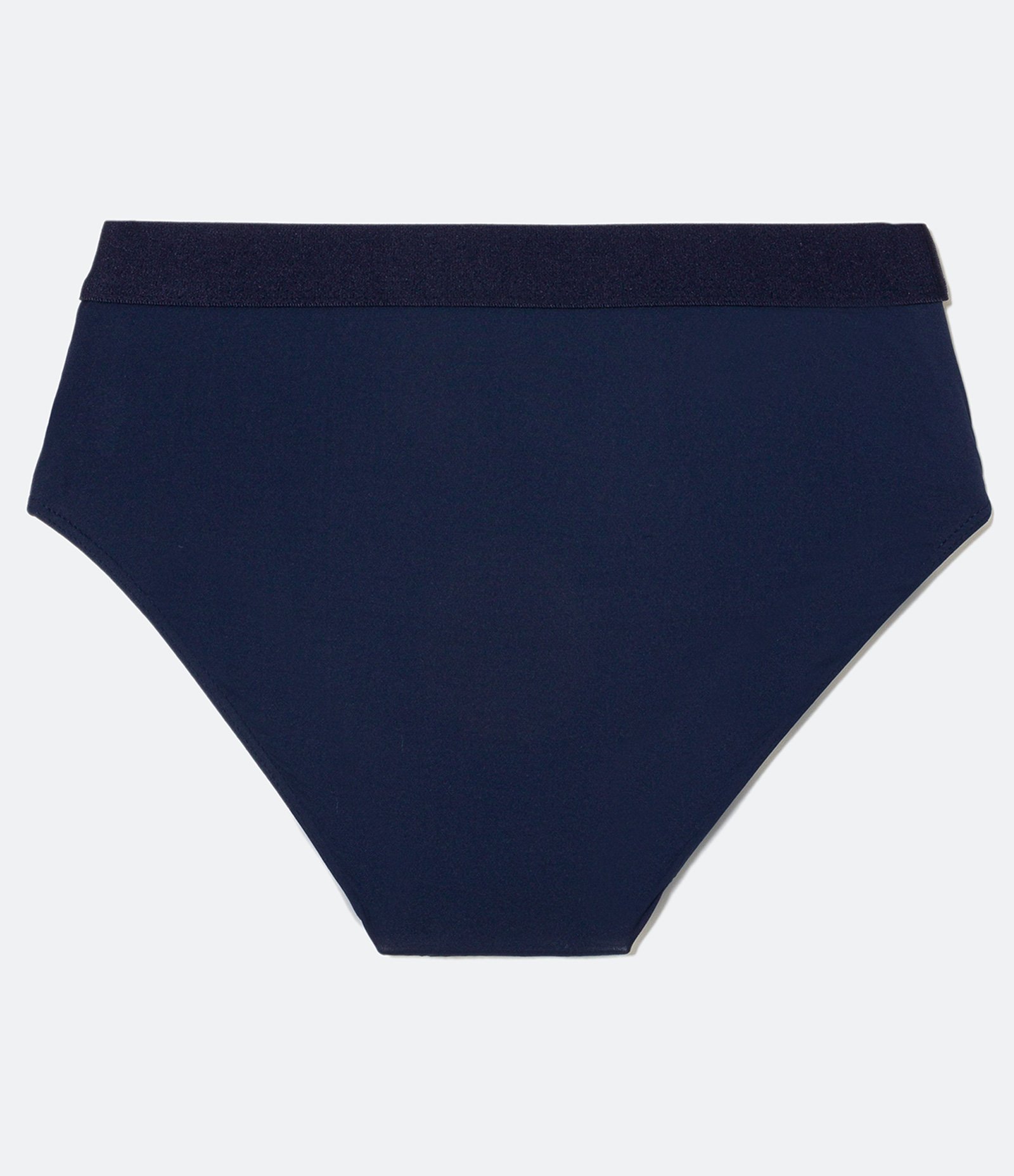 Cueca Slip em Poliamida com Cós Elástico Mash Azul 2