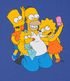 Imagem miniatura do produto Remera Infantil con Estampado de la Família Simpsons - Talle 5 a 14 años Azul 3