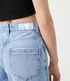 Imagem miniatura do produto Pantalón Wide Leg en Jeans con Bolsillos Dobles y Desgastes Azul 6