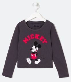 Blusa Infantil con Estampado del Mickey - Talle 5 a 14 años