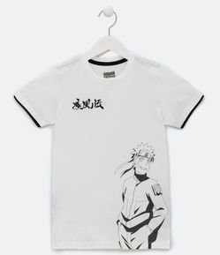 Camiseta Infantil com Estampa do Naruto - Tam 5 a 14 anos