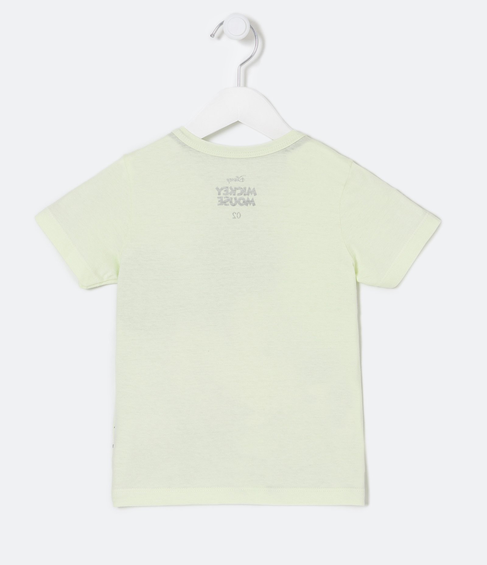 Camiseta Infantil com Estampa do Mickey - Tam 1 a 5 anos Verde 8