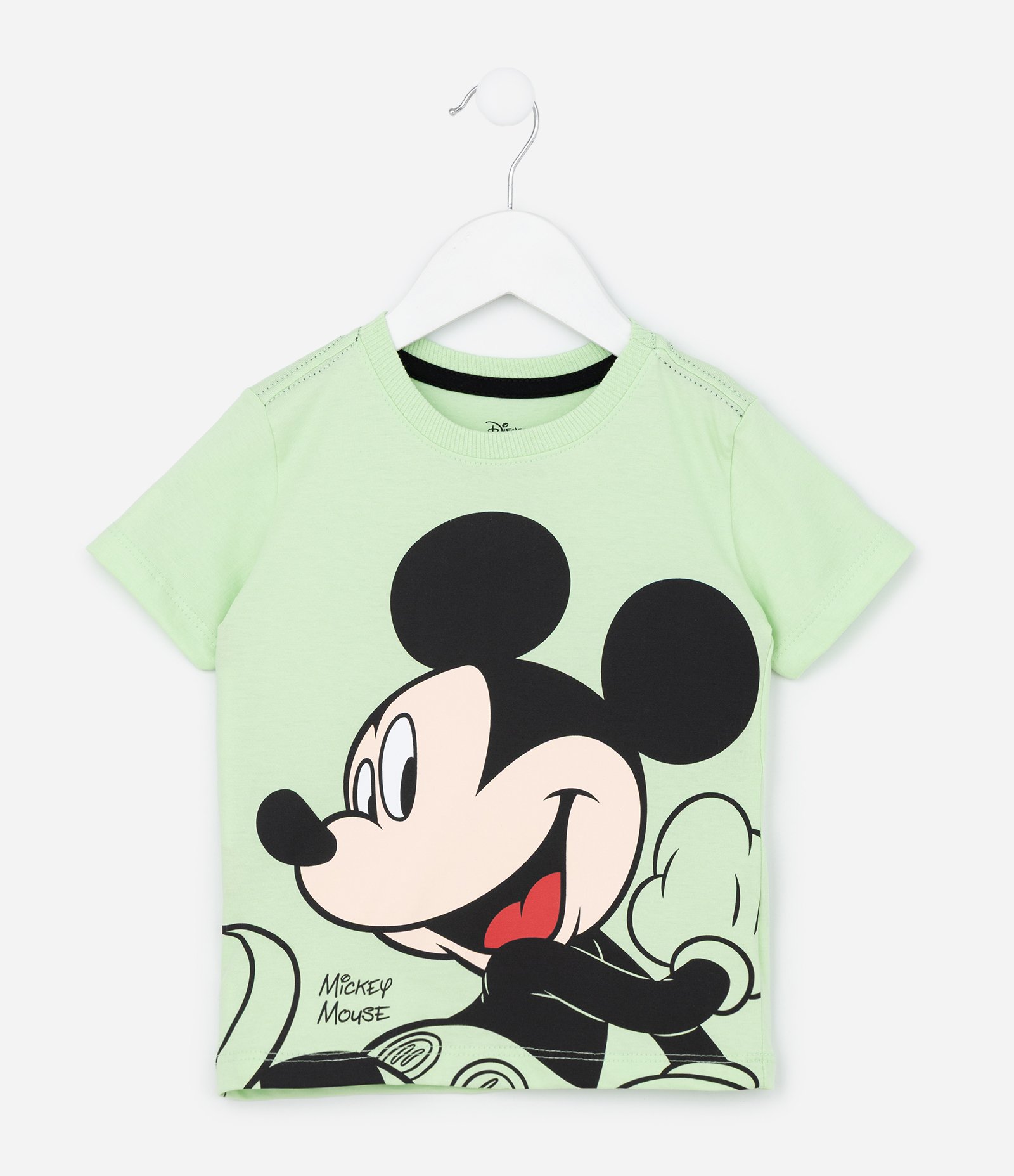 Camiseta Infantil com Estampa do Mickey - Tam 1 a 5 anos Verde 1