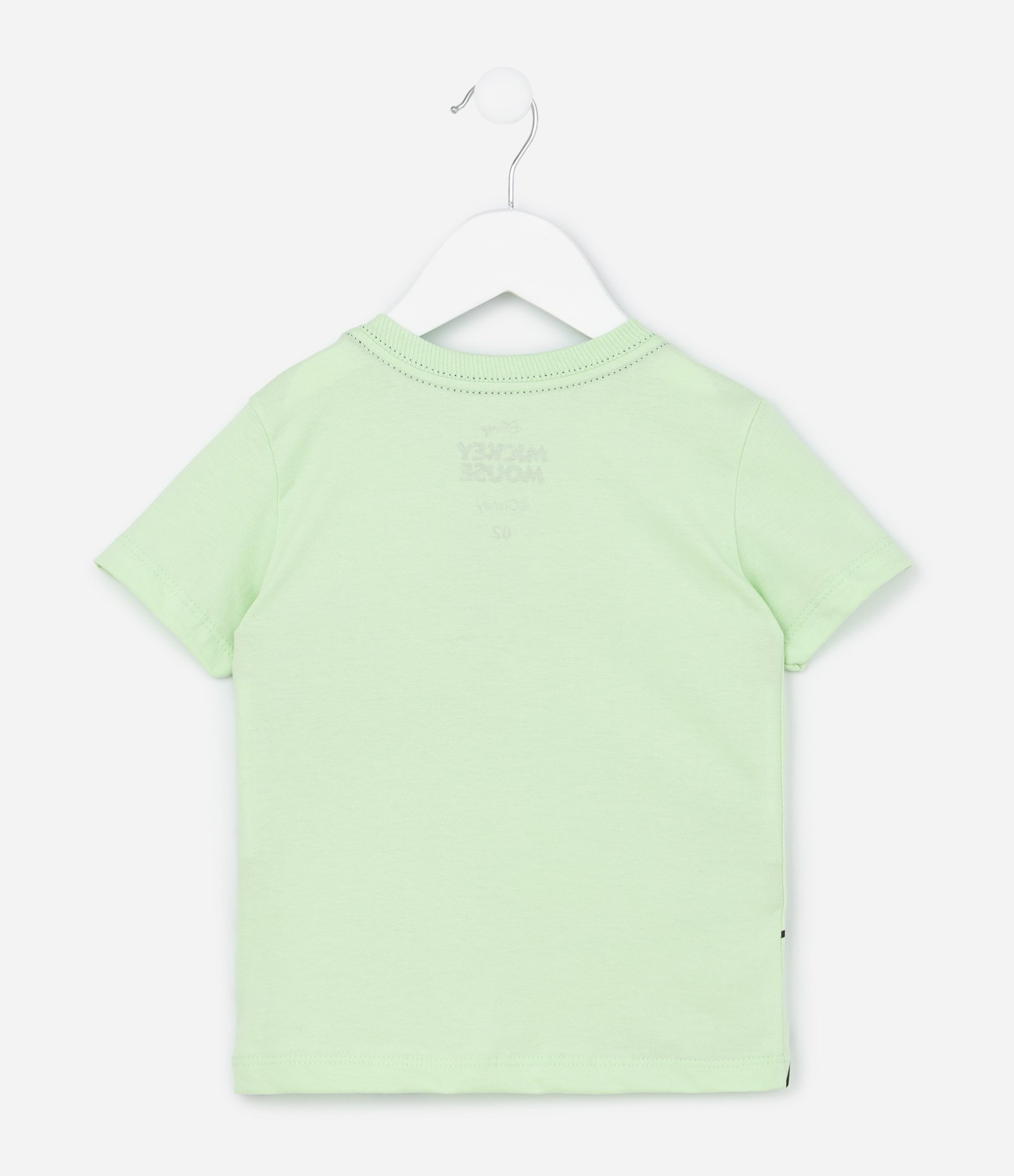 Camiseta Infantil com Estampa do Mickey - Tam 1 a 5 anos Verde 2