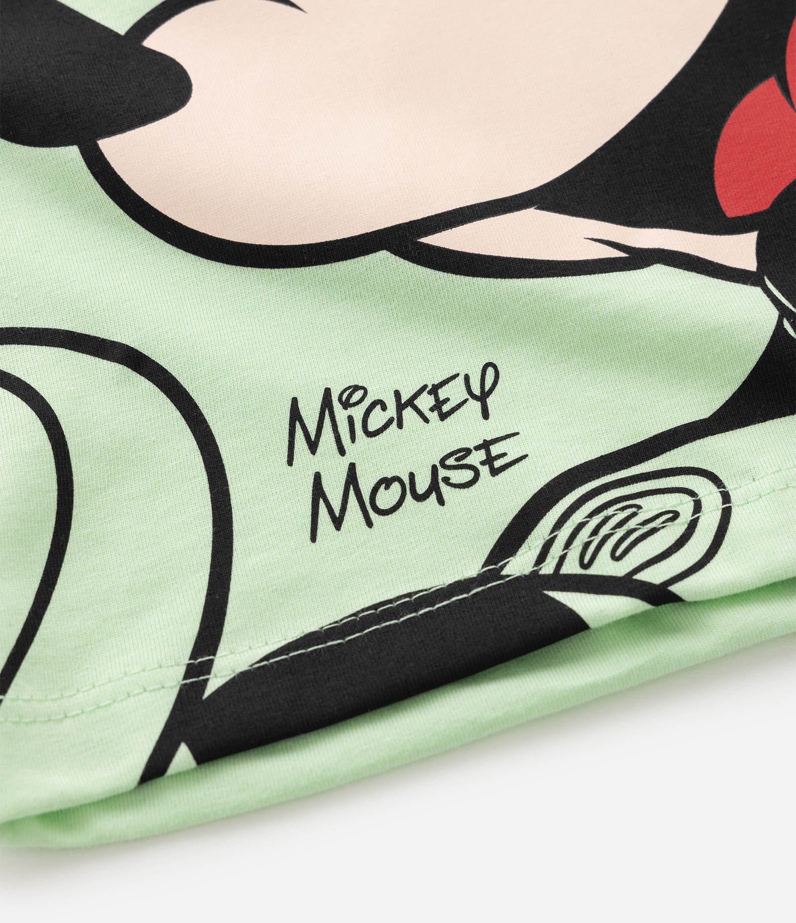 Camiseta Infantil com Estampa do Mickey - Tam 1 a 5 anos Verde 5