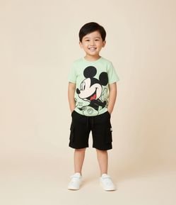 Camiseta Infantil com Estampa do Mickey - Tam 1 a 5 anos