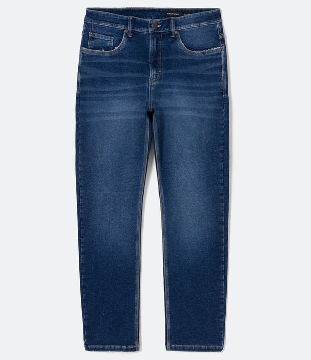 Pantalón Jeans Recta Comfort Azul 5
