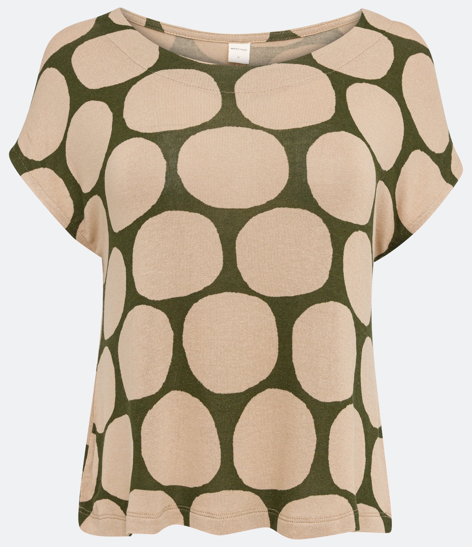 Blusa em Viscose com Manga sem Cava e Estampa Étnica Verde 5