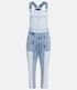Imagem miniatura do produto Mono en Jeans con Tirantes Anchos y Recortes Azul 9