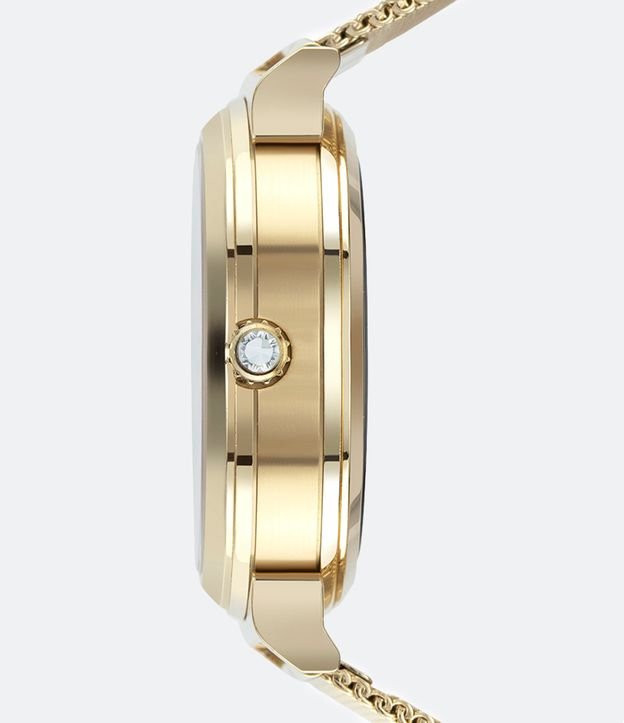 Relógio Technos com Caixa e Pulseira em Aço Dourado 9T33AH/1P Dourado 2